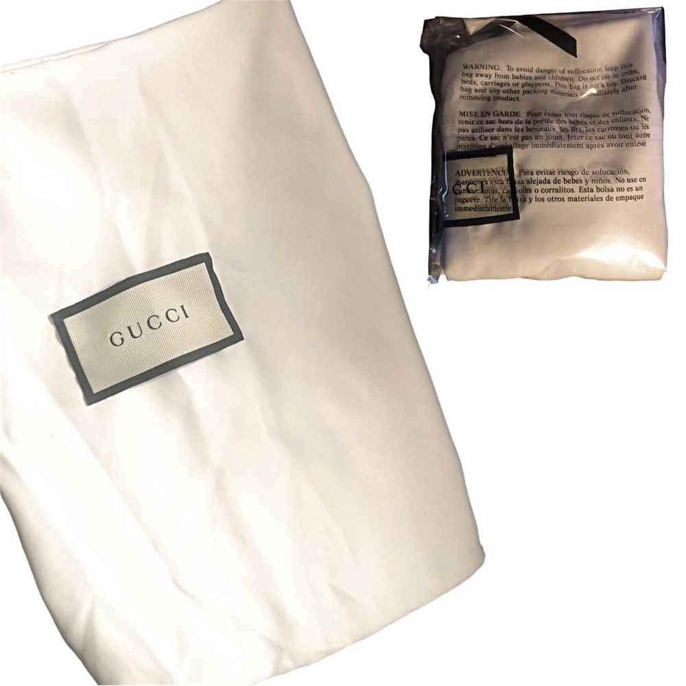 Gucci, Medium, (Satin) Draw String, Dust Bag